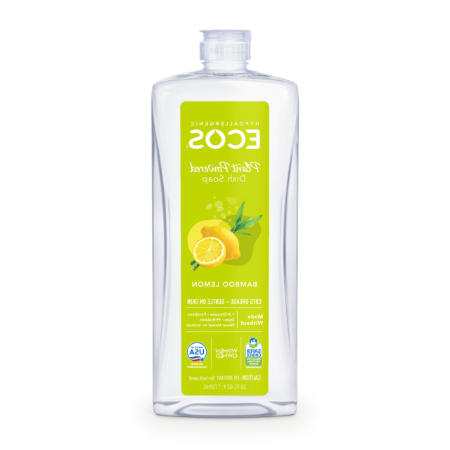 ECOS Dishsoap Bamboo Lemon Front